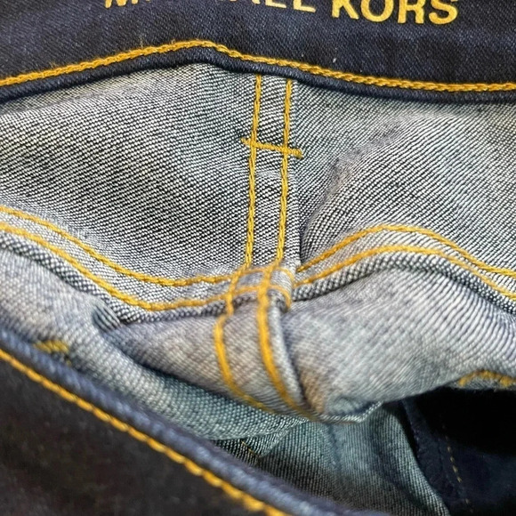 Michael Kors Dark Rinse Skinny Jean - Picture 12 of 16